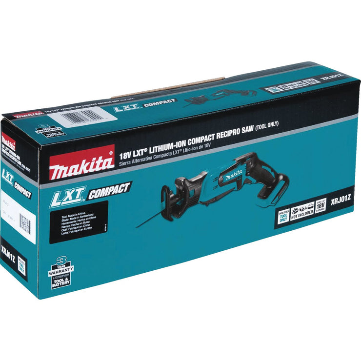 Image of Makita 18 Volt LXT Lithium-Ion Compact Cordless Reciprocating Saw (Tool Only)