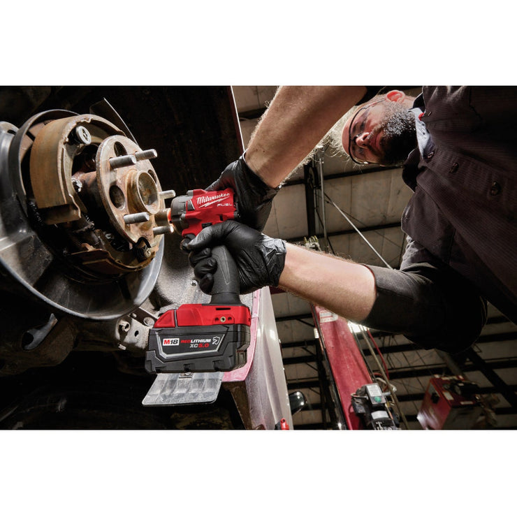 Image of Milwaukee M18 REDLITHIUM XC 18 Volt Lithium-Ion 5.0 Ah Resistant Tool Battery