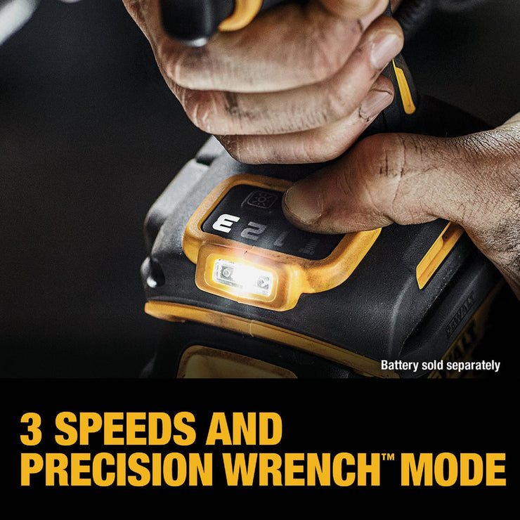 Image of DEWALT 20V MAX XR Brushless 3/4 In. High Torque Cordless Impact Wrench with Hog Ring Anvil (Tool Only)