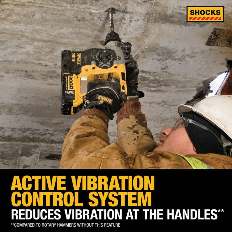 Image of DEWALT 20V MAX XR Brushless 1 In. SDS-Plus L-Shape Cordless Rotary Hammer (Tool Only)