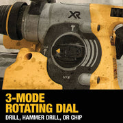 Image of DEWALT 20V MAX XR Brushless 1 In. SDS-Plus L-Shape Cordless Rotary Hammer (Tool Only)