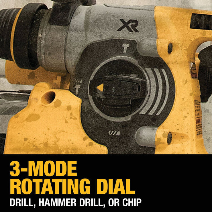Image of DEWALT 20V MAX XR Brushless 1 In. SDS-Plus L-Shape Cordless Rotary Hammer (Tool Only)