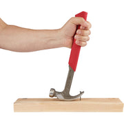 Image of Milwaukee 20 Oz. Smooth-Face Curved Claw Hammer with Steel Handle