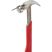 Image of Milwaukee 20 Oz. Smooth-Face Curved Claw Hammer with Steel Handle
