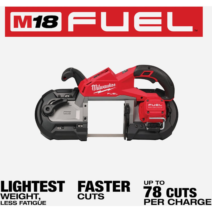 Image of Milwaukee M18 FUEL Brushless Deep Cut Cordless Band Saw (Tool Only)