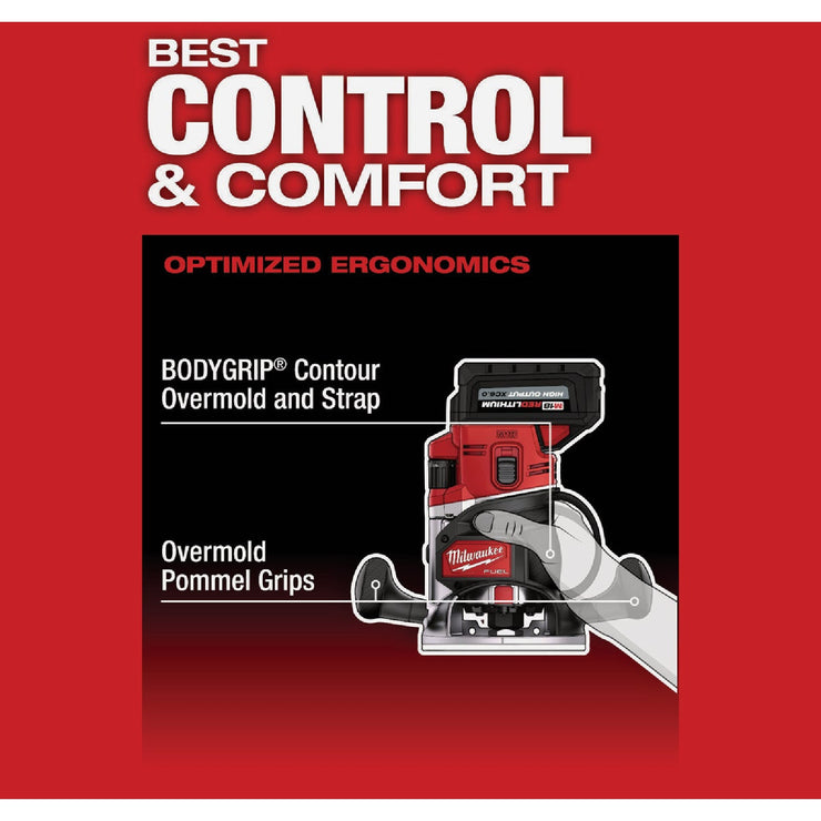 Image of Milwaukee M18 FUEL Brushless 1/2 In. Cordless Router