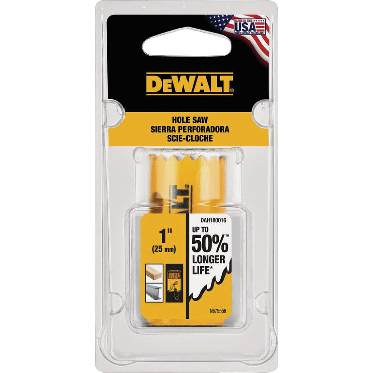 Image of DEWALT 1 In. Bi-Metal Hole Saw