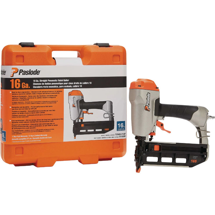 Image of Paslode 16-Gauge 2-1/2 In. Straight Pneumatic Finish Nailer