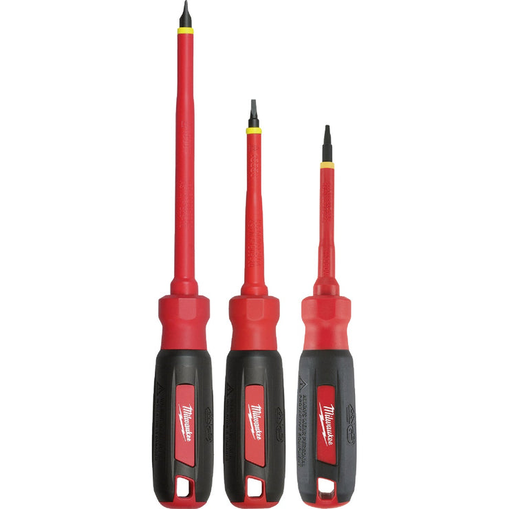 Image of Milwaukee Insulated Screwdriver Set (3-Piece)