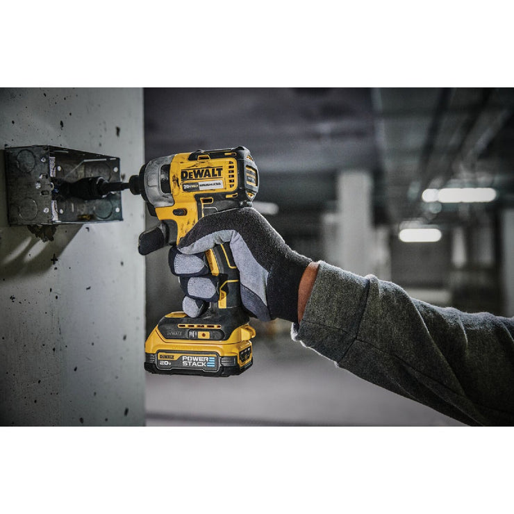 Image of DEWALT 20V MAX 2-Tool Brushless Compact Cordless Drill/Driver & Impact Driver Combo Kit with (2) 1.3 Ah Batteries & Charger
