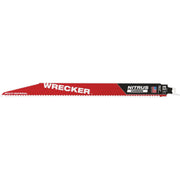 Image of Milwaukee SAWZALL The WRECKER 12 In. 6 TPI Multi-Material Demolition Reciprocating Saw Blade with Nitrus Carbide Teeth