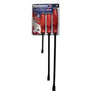 Image of Dominator Economy Curved 3-Piece Pry Bar Kit (8C, 13C, 17C)