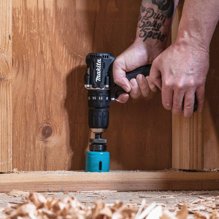 Image of Makita 2-Tool 18 Volt LXT Lithium-Ion Brushless Sub-Compact Hammer Drill/Driver & Impact Driver Cordless Tool Combo Kit