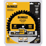 Image of DEWALT 10 In. 40-Tooth General Purpose Circular Saw Blade