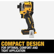 Image of DEWALT ATOMIC 20V MAX Brushless 1/4 In. Cordless Impact Driver (Tool Only)