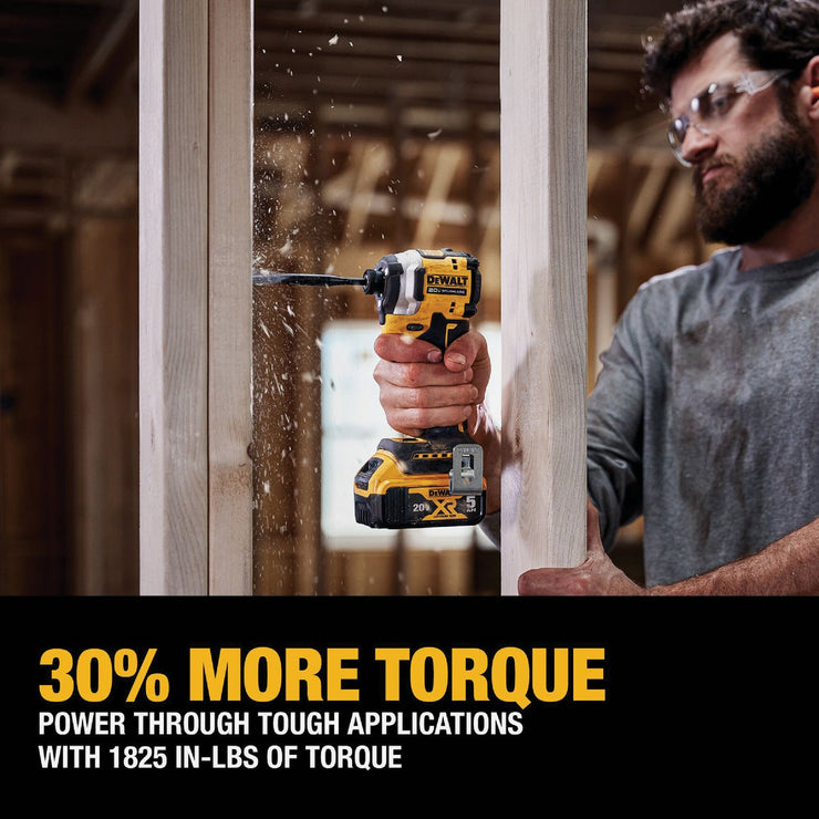 Image of DEWALT ATOMIC 20V MAX Brushless 1/4 In. Cordless Impact Driver (Tool Only)