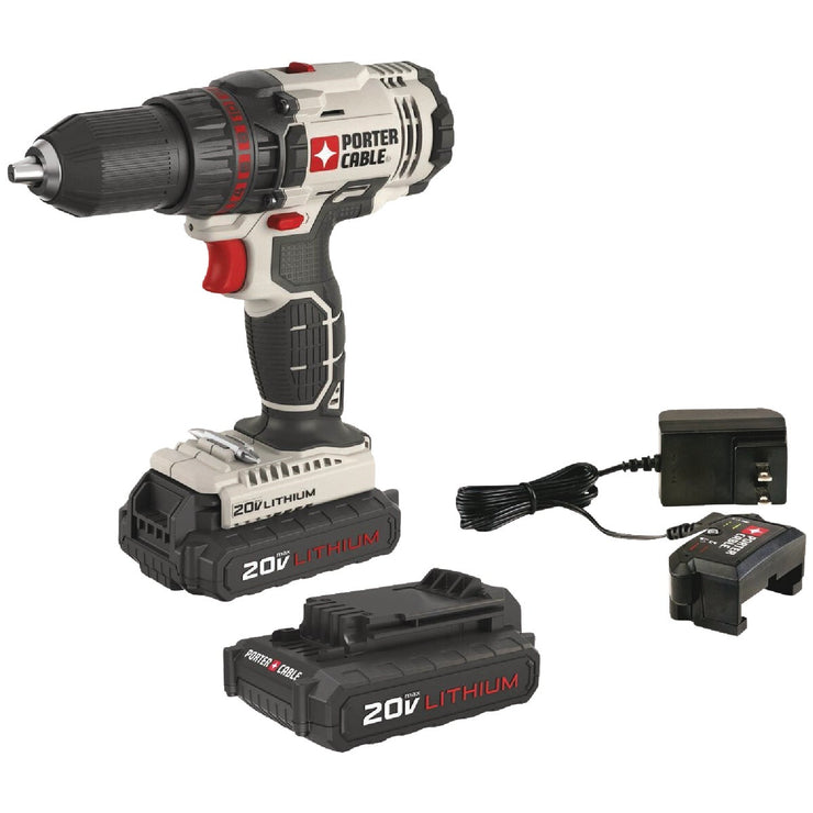 Image of Porter Cable 20-Volt MAX Lithium-Ion Brushless 1/2 In. Cordless Drill/Driver Kit