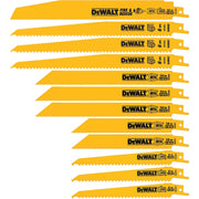 Image of DeWalt 12-Piece Reciprocating Saw Blade Set