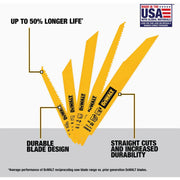 Image of DeWalt 12-Piece Reciprocating Saw Blade Set