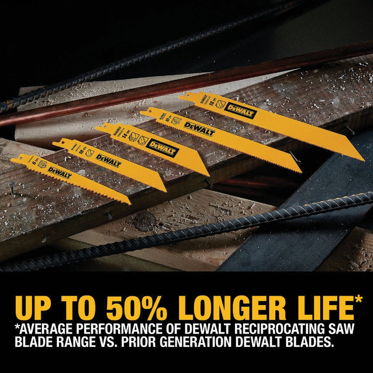 Image of DeWalt 12-Piece Reciprocating Saw Blade Set
