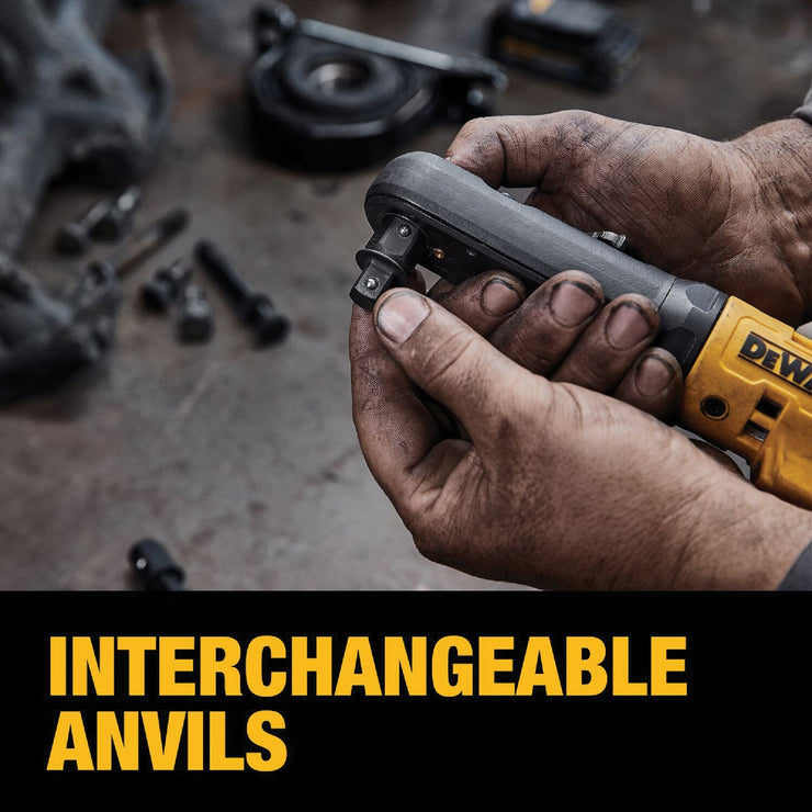 Image of DEWALT 20V MAX XR Brushless Cordless Ratchet with Interchangeable Anvil (Tool Only)