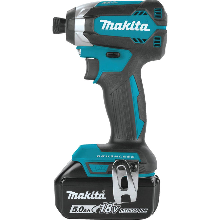 Image of Makita 2-Tool 18 Volt LXT Lithium-Ion Brushless Compact Hammer Drill/Driver & Impact Driver Cordless Tool Combo Kit