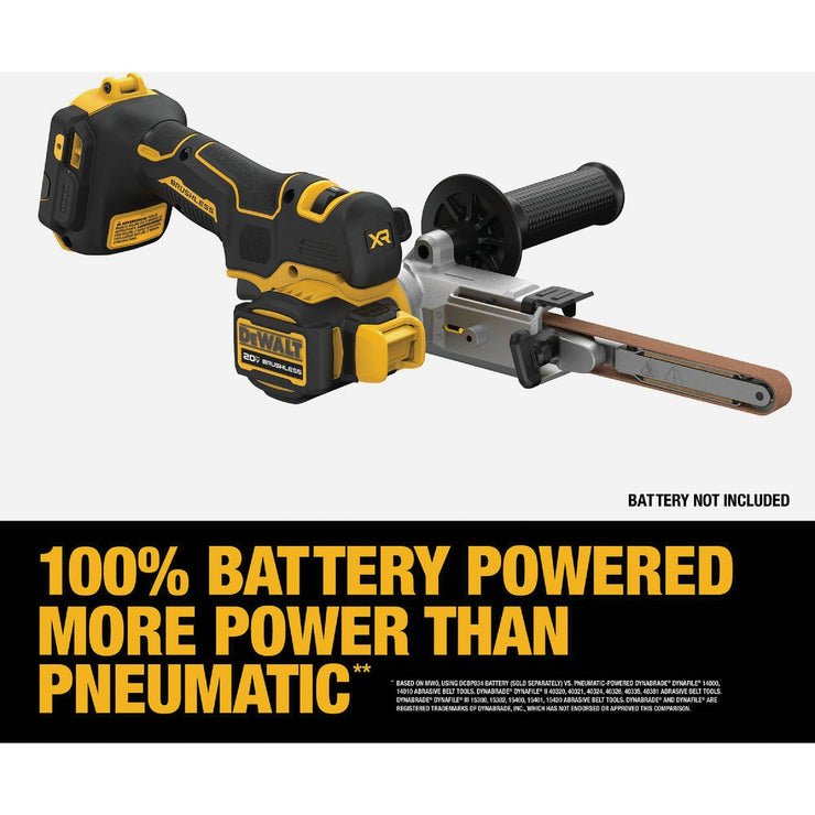 Image of DEWALT 20V MAX XR Brushless 1/2 In. x 18 In. Cordless Band File (Tool Only)