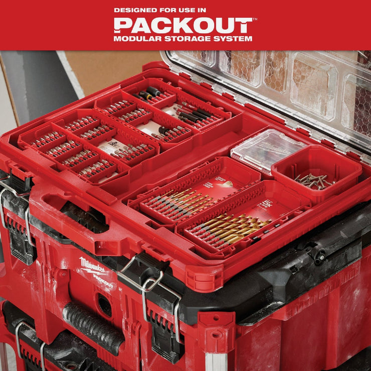 Image of Milwaukee SHOCKWAVE 80-Piece Impact Duty Screw Driver Bit Set