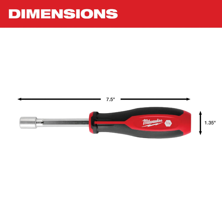 Image of Milwaukee Standard HollowCore Magnetic Nut Driver Set (4-Piece)
