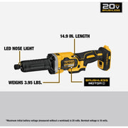 Image of DEWALT 20V MAX Brushless 1/4 In. Cordless Die Grinder (Tool Only)