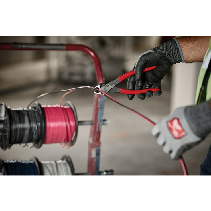 Image of Milwaukee 7 In. Dipped Grip Diagonal Cutting Pliers