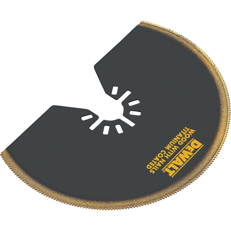 Image of DEWALT Universal Fitment Bi-Metal Semi-Circle Oscillating Blade