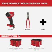 Image of Milwaukee Low-Profile Customizable Foam Insert for PACKOUT Drawer Tool Boxes