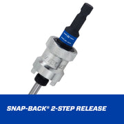 Image of Lenox SNAP-BACK 3/8 In. Hex Shank Quick Change Hole Saw Arbor Fits 9/16 In. to 1-3/16 In. Hole Saws