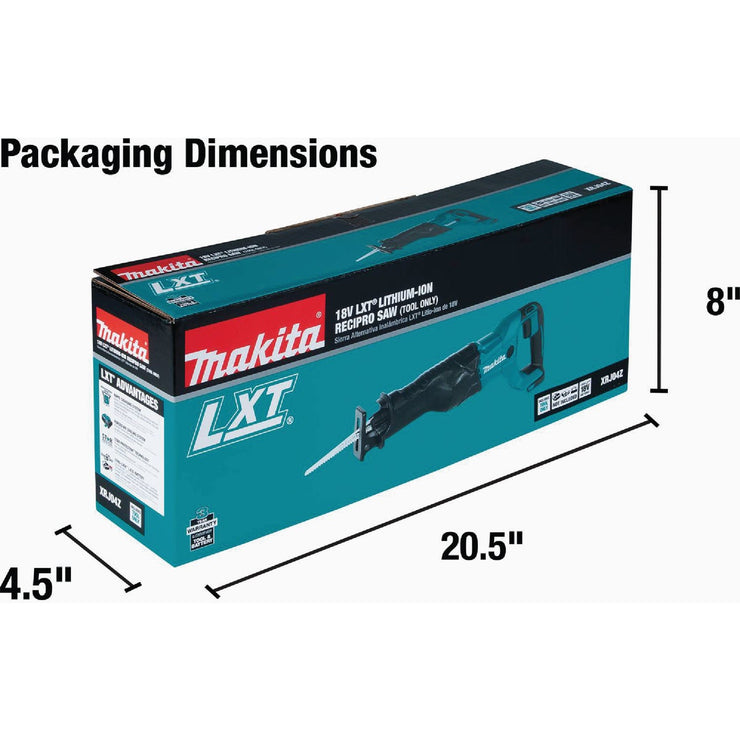 Image of Makita 18 Volt LXT Lithium-Ion Cordless Reciprocating Saw (Tool Only)