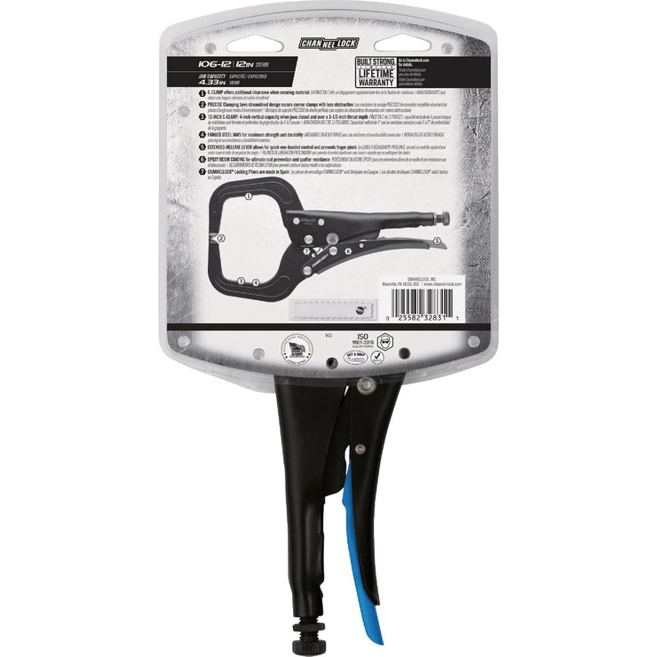 Image of Channellock 12 In. C-Clamp Locking Pliers