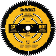 Image of DEWALT 12 In. 80-Tooth Fine Finish Circular Saw Blade