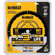 Image of DEWALT 12 In. 80-Tooth Fine Finish Circular Saw Blade