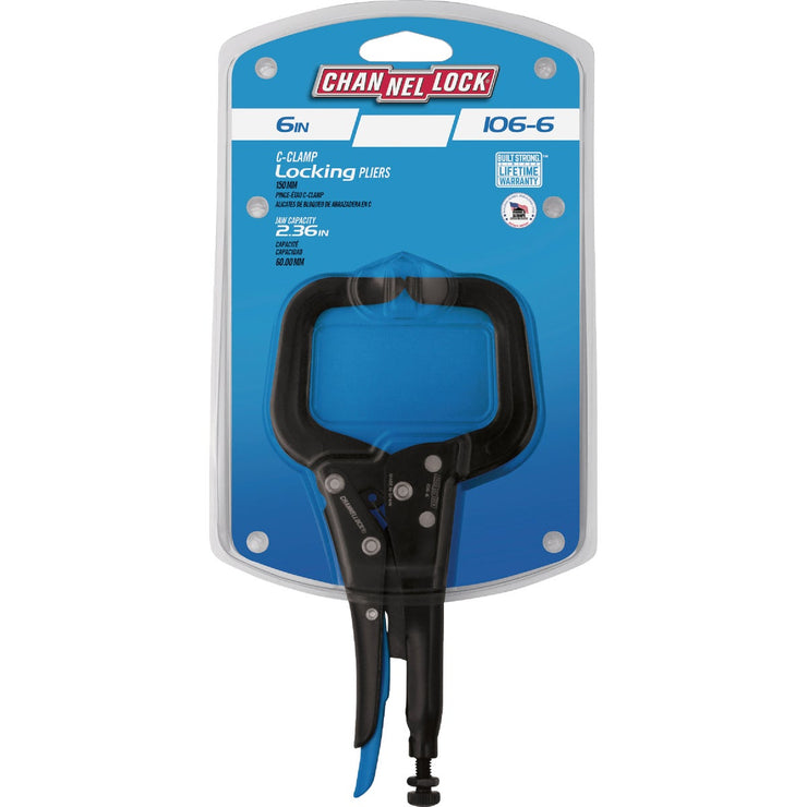 Image of Channellock 6 In. C-Clamp Locking Pliers