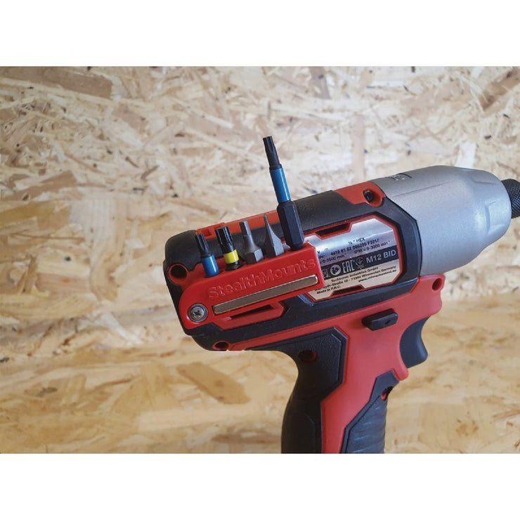 Image of StealthMounts Magnetic Bit Holders for Milwaukee M12 (2-Pack)