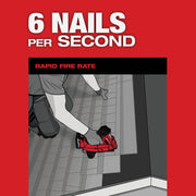 Image of Milwaukee M18 FUEL Brushless Cordless Coil Roofing Nailer (Tool Only)