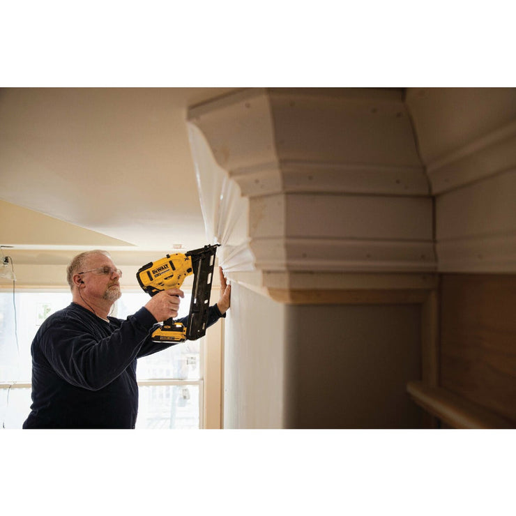 Image of DEWALT 20V MAX XR Brushless 15-Gauge 2-1/2 In. Angled Cordless Finish Nailer (Tool Only)