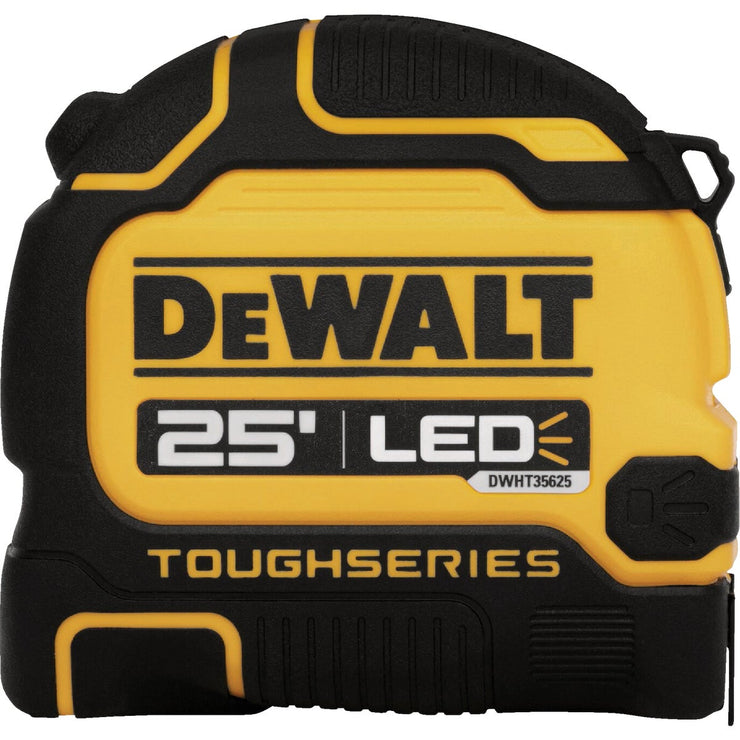 Image of DEWALT TOUGHSERIES 25 Ft. Tape Measure with LED Light