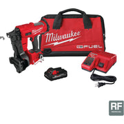 Image of Milwaukee M18 FUEL Brushless Cordless Coil Roofing Nailer Kit with 3.0 Ah Battery & Charger