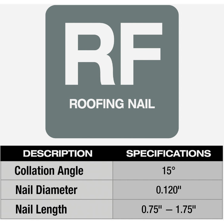 Image of Milwaukee M18 FUEL Brushless Cordless Coil Roofing Nailer Kit with 3.0 Ah Battery & Charger