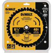 Image of DEWALT 8-1/4 In. 40-Tooth Framing /Ripping Blister Circular Saw Blade