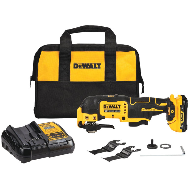 Image of DEWALT XTREME 12V MAX Brushless Cordless Oscillating Tool Kit with 3.0 Ah Battery & Charger