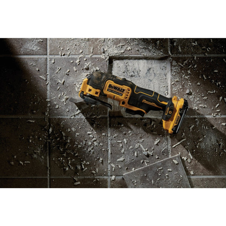 Image of DEWALT XTREME 12V MAX Brushless Cordless Oscillating Tool Kit with 3.0 Ah Battery & Charger