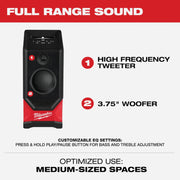 Image of Milwaukee M18 Bluetooth Cordless Jobsite Speaker (Tool Only)