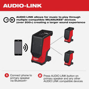 Image of Milwaukee M18 Bluetooth Cordless Jobsite Speaker (Tool Only)